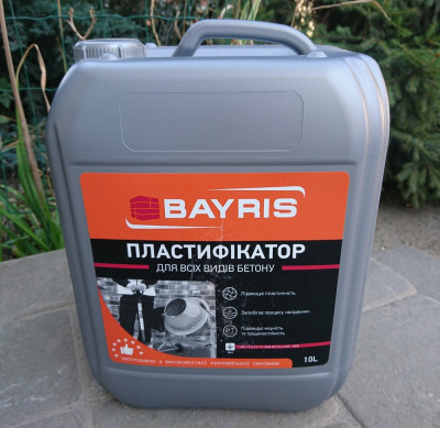 Пластификатор Байрис для бетона 10 л