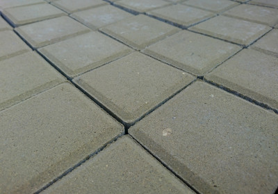 Тротуарная плитка Brukland квадрат 100х100х60 оливковый