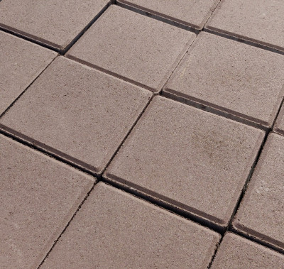 Тротуарная плитка Brukland квадрат 200х200х60 коричневый
